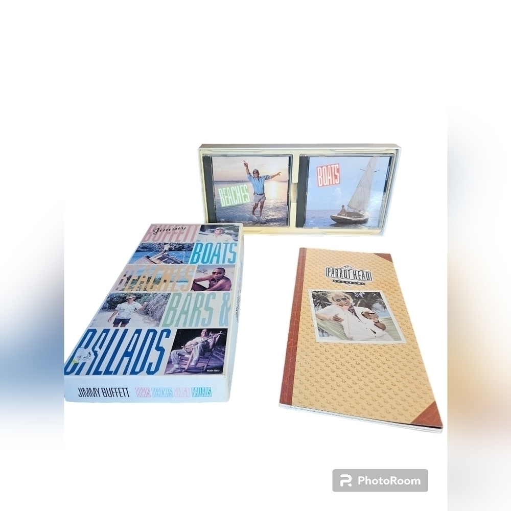 Jimmy Buffet collectors box set.